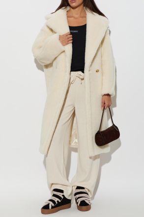Max Mara Fur Coat Tedgirl, Womens, Cream