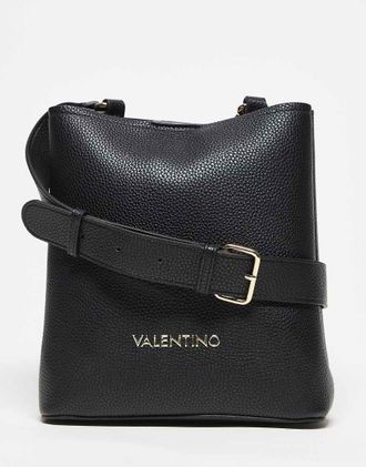 Valentino Brixton - Borsa a secchiello nera-Nero