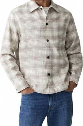 Theory Mens Button-Up Shirt In Duffle Multi