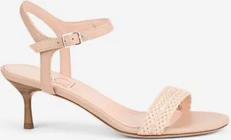 AGL Gioia Kitten Heel Sandal in Powder Pink at Nordstrom, Size 38.5