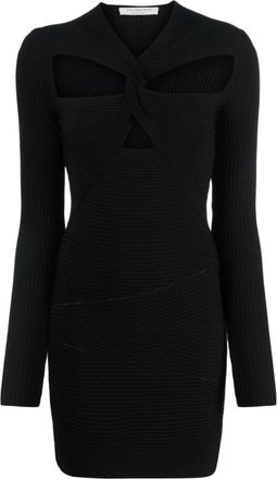 Philosophy di Lorenzo Serafini Kleedjes, Dames, Zwart, S, Knitted Kleedjes