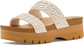 Reef Cushion Vista Higher Womens Sandals Vintage Tan Textile : 9.5 B - Medium, Synthetic