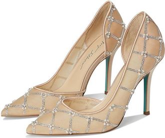 Blue by Betsey Johnson Cruze High Womens Heels Nude : 9.5 M, Rubber/Synthetic