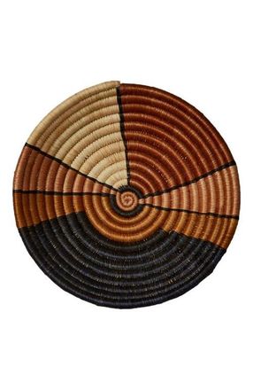 Indego Africa Mini Stained Glass Plateau in Dark Blue, Tan, Blush at Nordstrom