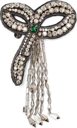 Dice Kayek Fermaglio con cristalli - Nero