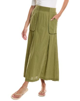 Xcvi Emerie Linen-Blend Skirt