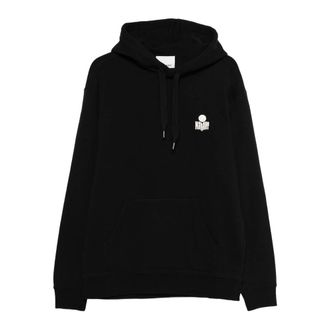 Isabel Marant Matte Logo-embroidered Hoodie