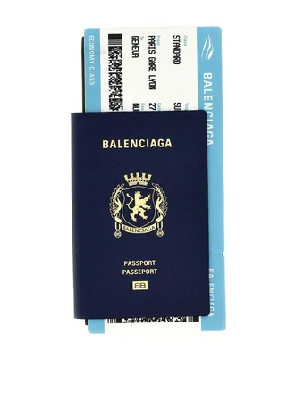 Balenciaga Passport Lungo 1 Biglietto Wallet