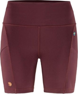 Fj&auml;llr&auml;ven Abisko 6 Short Tights Leggings f&uuml;r Damen | rot