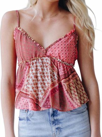 Free People Alix Tank In Confetti