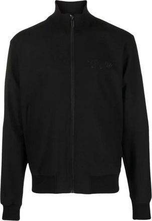 Off-white Bomber Logo Fw22 - - Sweatshirts & Hoodies - Uomo - Nero - L