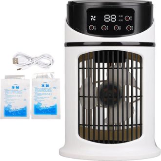 OEM Mini Aire Acondicionado Port&aacute;til Multifuncional, Ventilador Enfriador De Aire M&oacute;vil, Ventilador De Refrigeraci&oacute;n Por Agua Para El Hogar Y La Oficina