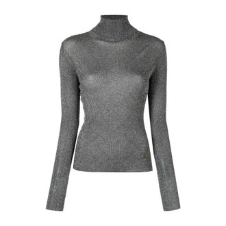 Twinset Twin-set Truien - Dames - Coltruien - Grijs - XS - Truien & Vesten