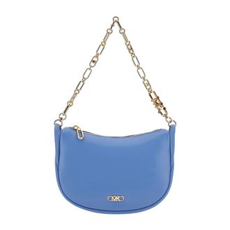 Michael Kors Shoulder Bags, female, Blue, ONE SIZE, SM Bracelet Pouchette