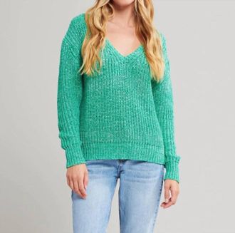 John & Jenn Elliot Sweater In Green