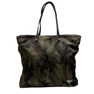Prada Pre-owned Tote Bags, female, Black, Size: ONE SIZE Pre-owned Vintage Nylon Tote Bag