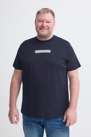 Blend T-Shirt BLEND BHKEMUEL BB LOGO S/S TEE, Herren, Gr. 4XL, salute, Single Jersey, Obermaterial: 100% Baumwolle, bedruckt, regular fit normal, Rundhals, 