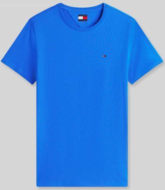 Tommy Jeans Regular Fit T-Shirt aus reiner Baumwolle in Royal, Gr&ouml;&szlig;e XXL