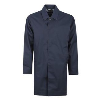 Barbour Rain Jackets, male, Blue, Size: XL Rokig Waterproof Jacket