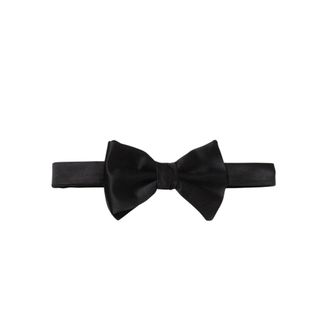Emporio Armani Bowties, male, Black, Size: ONE SIZE Classic Silk Bow Tie for Formal Events