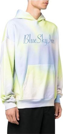 Blue Sky Inn Tie Dye Hoodie with Embroidered Logo