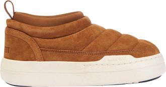 Moon Boot Kids Shoes, male, Brown, 40 EU, Soft Suede Boots