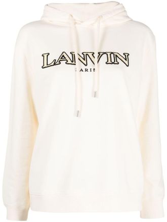 Lanvin Logo Cotton Hoodie