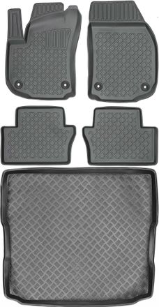 OEM Juego De Alfombrillas Para Coche Y Maletero Para Opel Zafira A Minivan (2005-2014)