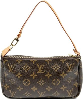 Louis Vuitton Borsa a spalla con monogramma - Marrone