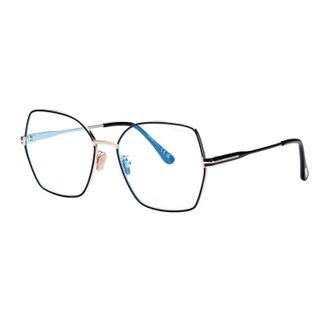 Tom Ford FT5876-B 014 Shiny Light Ruthenium 56mm