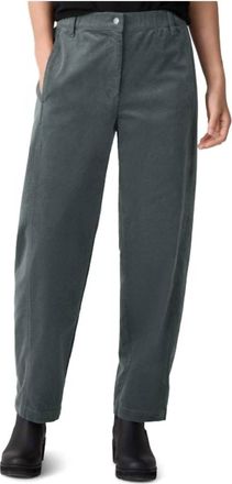 Eileen Fisher Ankle Lantern Pant In Everglade