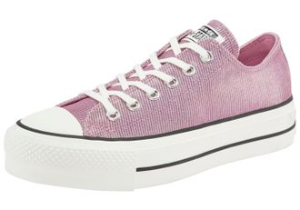 Converse Sneaker CONVERSE CHUCK TAYLOR ALL STAR LIFT, Damen, Gr. 39,5, cliffside rose, egret, schwarz, Textil, Schuhe Sneaker