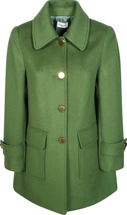 P.A.R.O.S.H. Double-Breasted Wool Peacoat