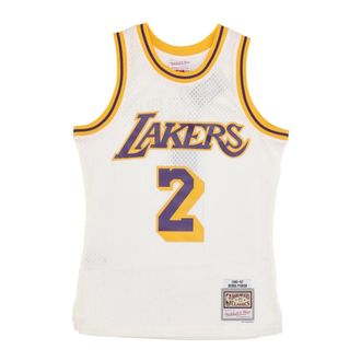 Mitchell & Ness Sportswear, male, White, Size: S NBA Off White Team Color Jersey