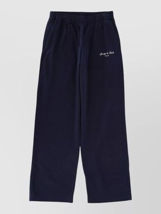 Sporty & Rich cotton wide-leg track pants