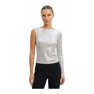 Chiara Ferragni Dames, Blouses & Shirts, Grijs, Maat: S