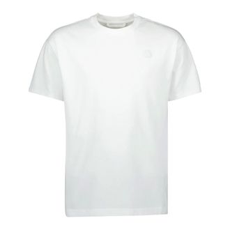 Moncler T-Shirts, male, White, Size: XS T-Shirts
