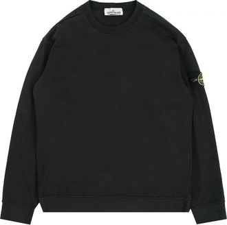 Stone Island Logo Patch Long-Sleeve T-shirt Black 761563750-V0029