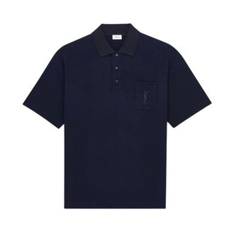 Saint Laurent Hombre, Camisetas, Azul, Talla: M