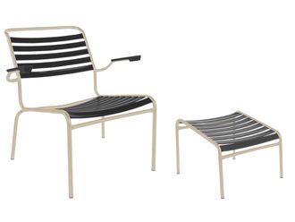 Schubiger M&ouml;bel L&auml;ttli-Lounger + Hocker S&auml;ntis