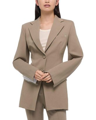 Helmut Lang Waisted Ponte Blazer