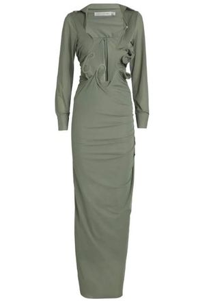 CHRISTOPHER ESBER Plunge Venus Dress Size XXS