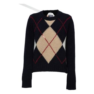 N&deg;21 Jersey de cuello redondo - Knitwear - Mujer - Azul - S