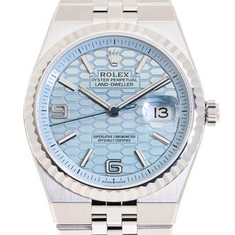 Rolex Land Dweller 36mm Platinum Chronometer Watch M127236-0001