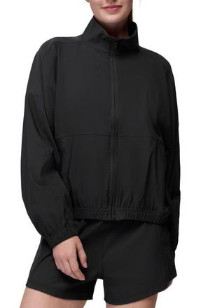 Prana Send Off Crop Jacket in Black at Nordstrom, Size X-Large