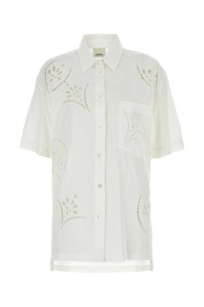 Isabel Marant Isabel Marant White Modal Blend Bilya Shirt