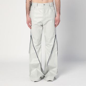 Rick Owens Jeans Bolan Banana bianco