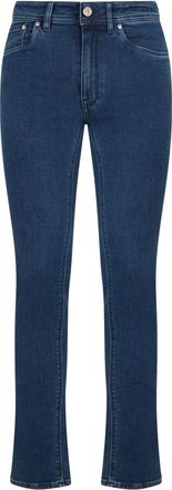 Fedeli Slim Jeans - Heren - Slim Fit Jeans - Blauw - L - Katoen - Jeans