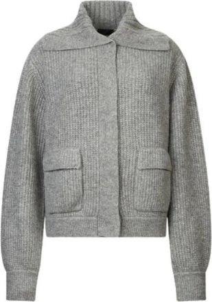 Liu Jo Dames, Truien, Grijs, Maat: M Leer