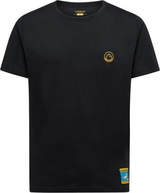La Sportiva Climbing On The Moon T-Shirt f&uuml;r Herren | schwarz